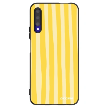Etui na Honor 9X Pro - Lines lemon