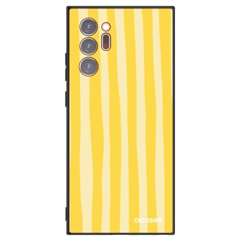 Etui na Samsung Galaxy Note 20 Ultra - Lines lemon