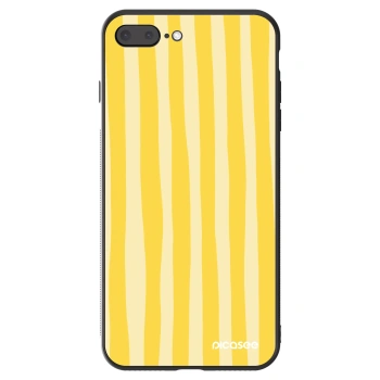 Etui na Apple iPhone 7 Plus - Lines lemon