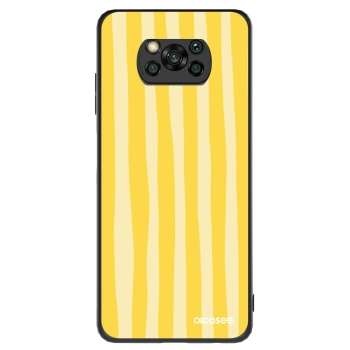 Etui na Xiaomi Poco X3 - Lines lemon
