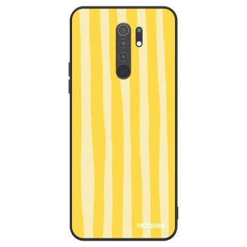 Etui na Xiaomi Redmi 9 - Lines lemon