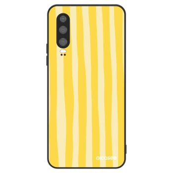 Etui na Huawei P30 - Lines lemon