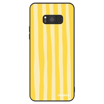 Etui na Samsung Galaxy S8 G950F - Lines lemon
