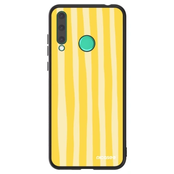 Etui na Honor 20 Lite - Lines lemon