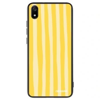 Etui na Xiaomi Redmi 7A - Lines lemon