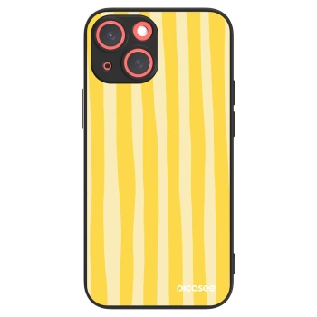 Picasee ULTIMATE CASE na Apple iPhone 13 mini - Lines lemon