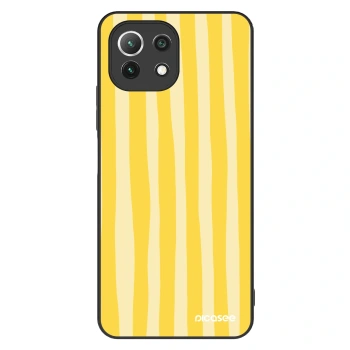 Etui na Xiaomi Mi 11 Lite - Lines lemon