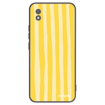 Picasee silikonowe czarne etui na Realme C11 (2021) - Lines lemon