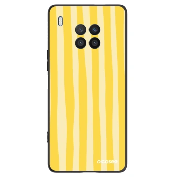 Etui na Honor 50 Lite - Lines lemon