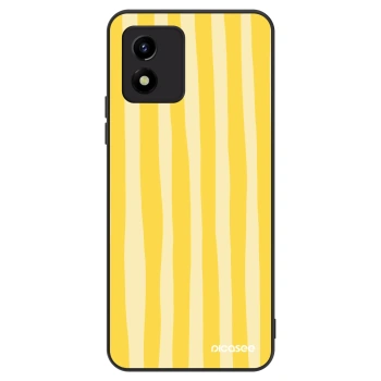 Etui na Vivo Y01 - Lines lemon