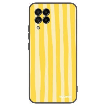 Etui na Samsung Galaxy M53 5G - Lines lemon