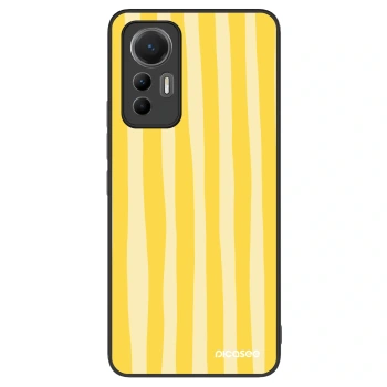 Etui na Xiaomi 12 Lite - Lines lemon