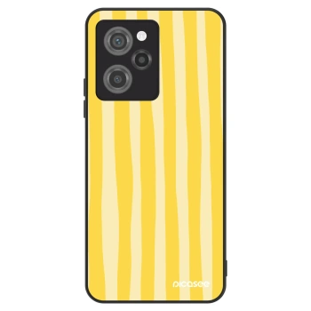 Etui na Xiaomi Poco X5 Pro - Lines lemon