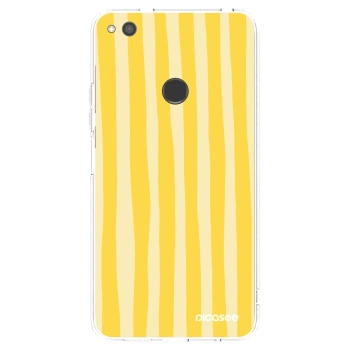 Etui na Huawei P9 Lite 2017 - Lines lemon