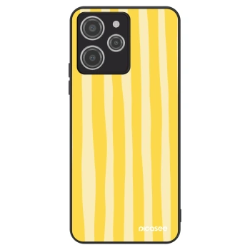 Etui na Xiaomi Redmi 12 4G - Lines lemon