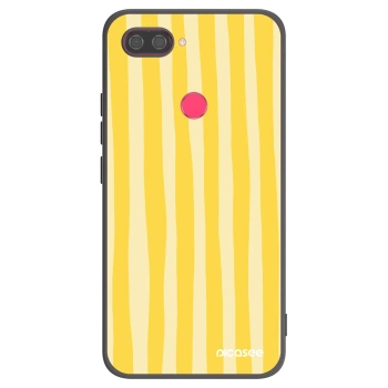 Etui na Xiaomi Mi 8 Lite - Lines lemon