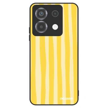 Etui na Xiaomi Poco X6 - Lines lemon
