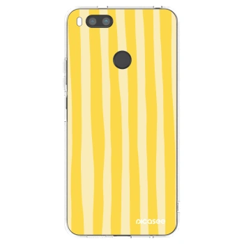 Etui na Xiaomi Mi A1 Global - Lines lemon