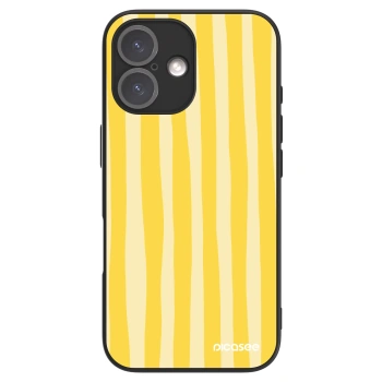 Picasee ULTIMATE CASE na Apple iPhone 16 - Lines lemon