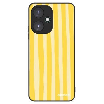Etui na Xiaomi Redmi 13C 5G - Lines lemon