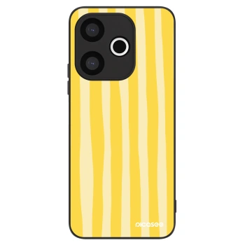 Etui na Xiaomi Redmi 13 4G - Lines lemon