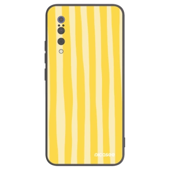 Etui na Xiaomi Mi 9 - Lines lemon