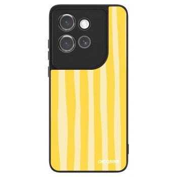 Etui na Motorola Edge 50 Neo - Lines lemon
