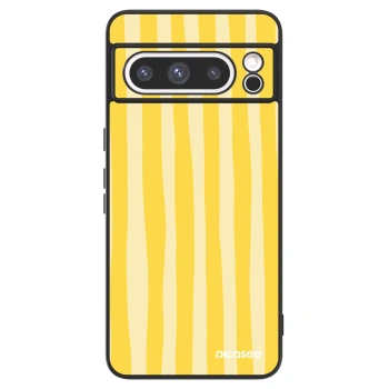 Picasee ULTIMATE CASE na Google Pixel 8 Pro - Lines lemon