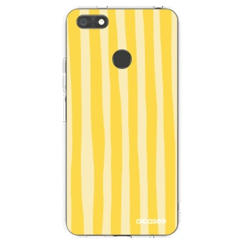 Etui na Huawei P9 Lite Mini - Lines lemon