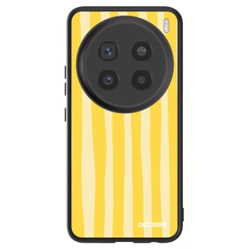 Etui na Vivo X200 Pro - Lines lemon