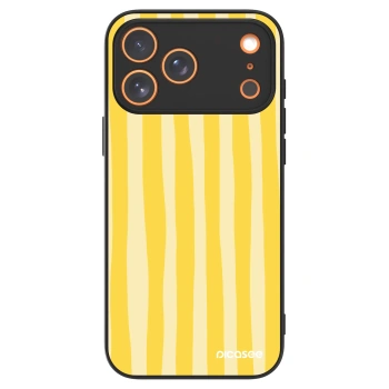 Picasee ULTIMATE CASE na Apple iPhone 17 Pro Max - Lines lemon