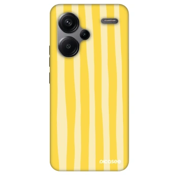 Etui na Xiaomi Redmi Note 13 Pro+ 5G - Lines lemon