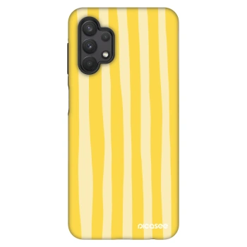 Etui na Samsung Galaxy A32 5G A326B - Lines lemon