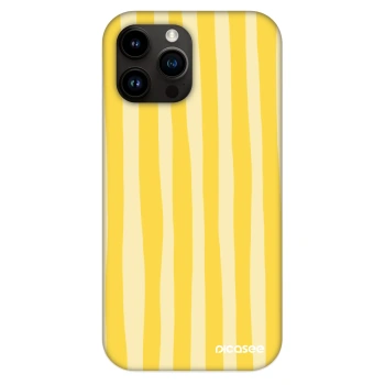 Etui na Apple iPhone 13 Pro Max - Lines lemon