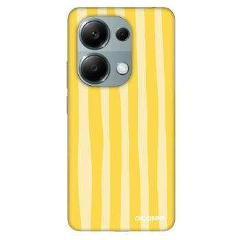 Etui na Xiaomi Redmi Note 13 Pro 4G - Lines lemon