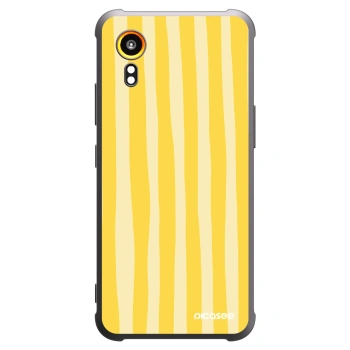 Etui na Samsung Galaxy Xcover 7 - Lines lemon