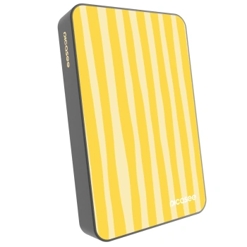 Powerbank z MagSafe 10 000 mAh Szary - Lines lemon