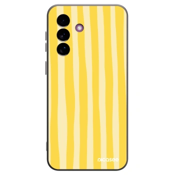 Etui na Samsung Galaxy A37 - Lines lemon