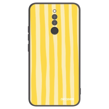 Etui na Xiaomi Redmi 8 - Lines lemon