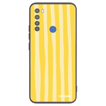 Etui na Xiaomi Redmi Note 8T - Lines lemon