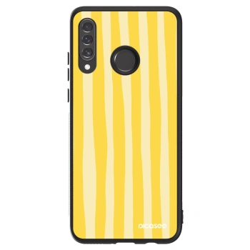Picasee ULTIMATE CASE na Huawei P30 Lite - Lines lemon