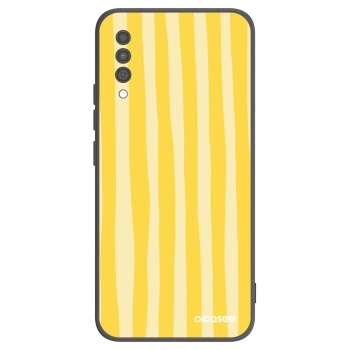 Etui na Samsung Galaxy A30s A307F - Lines lemon