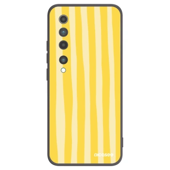 Etui na Xiaomi Mi 10 - Lines lemon