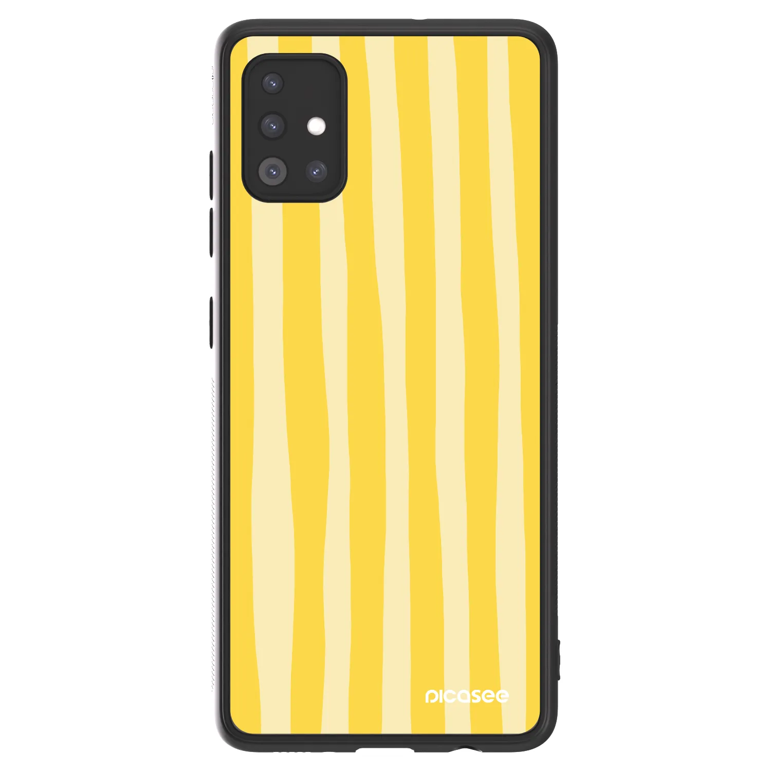 Picasee ULTIMATE CASE na Samsung Galaxy A51 A515F - Lines lemon
