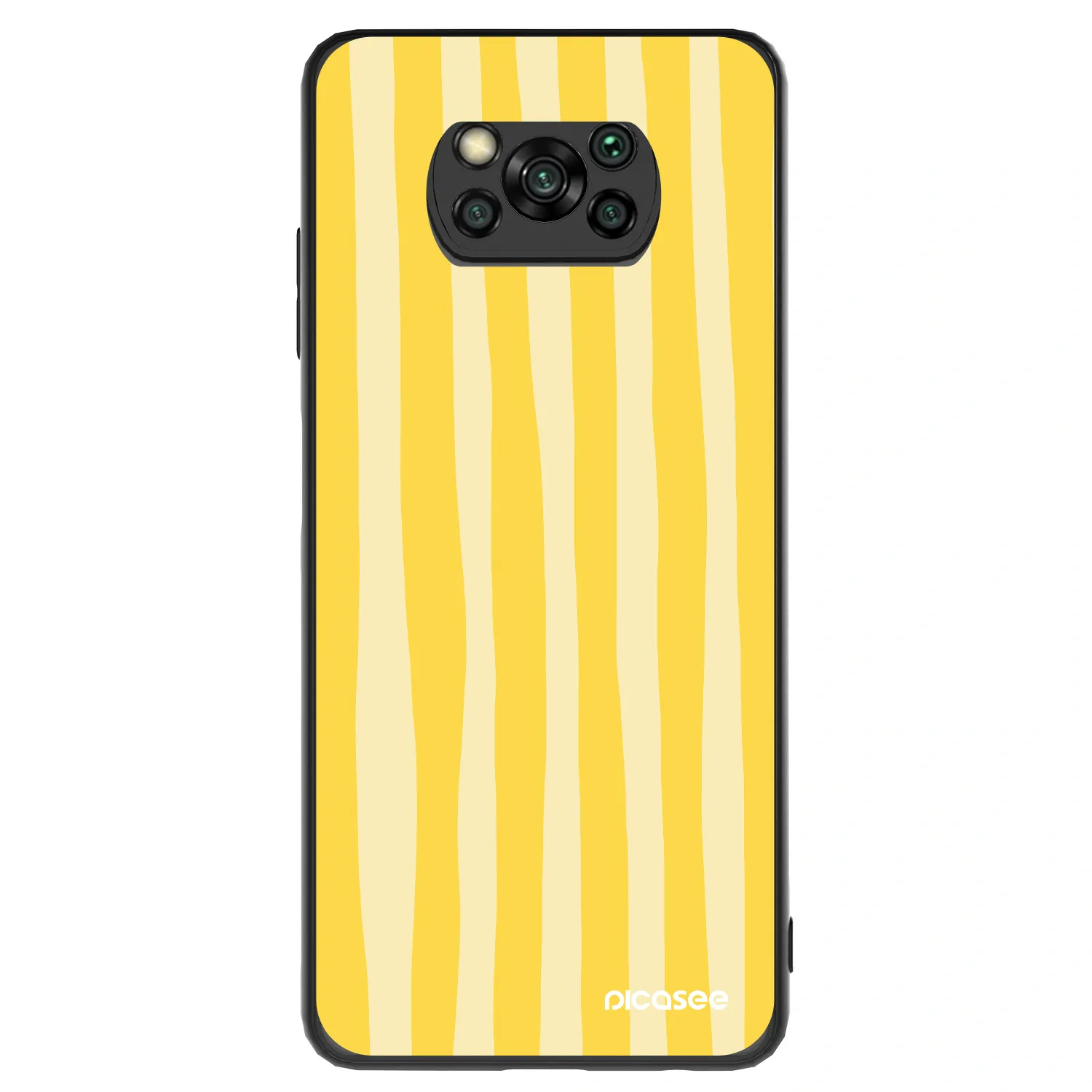 Picasee ULTIMATE CASE na Xiaomi Poco X3 - Lines lemon