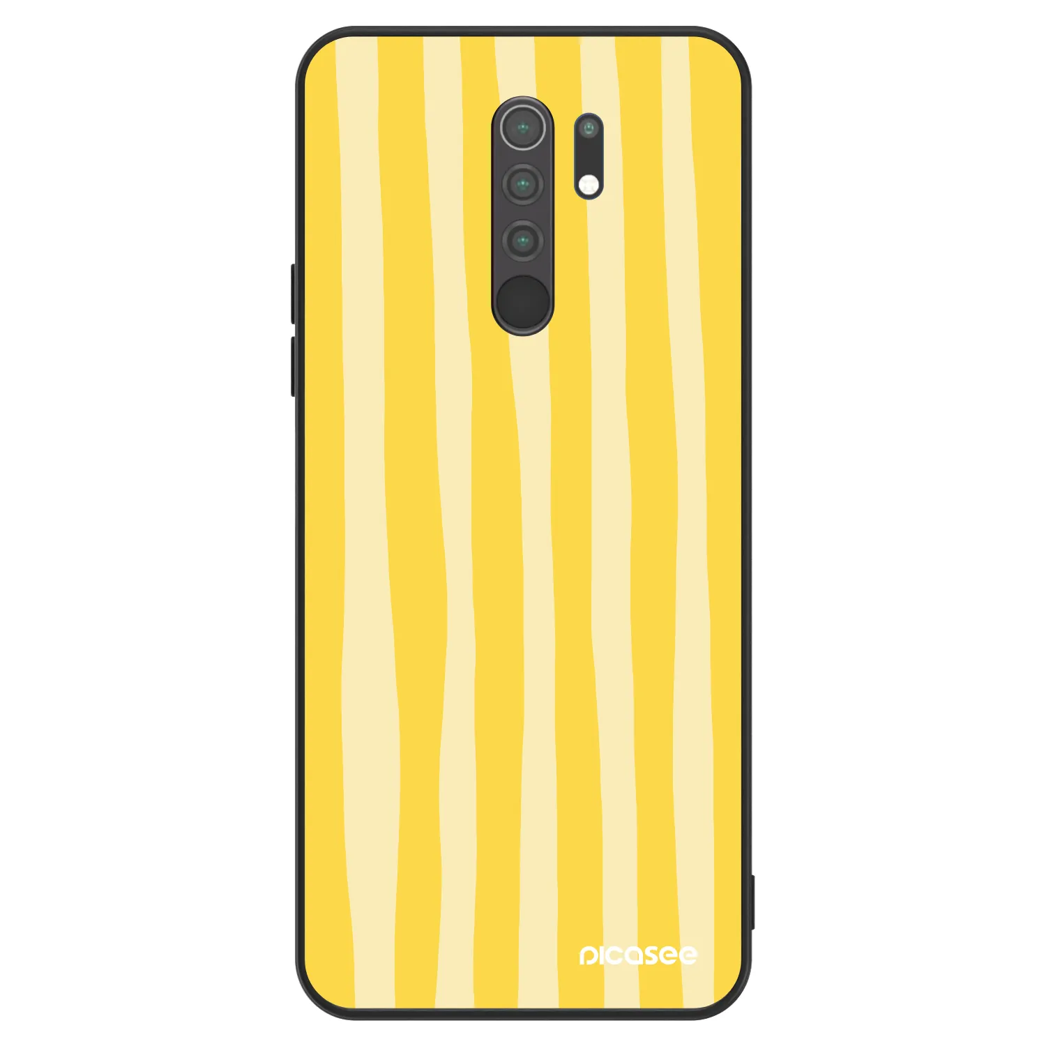 Picasee ULTIMATE CASE na Xiaomi Redmi 9 - Lines lemon