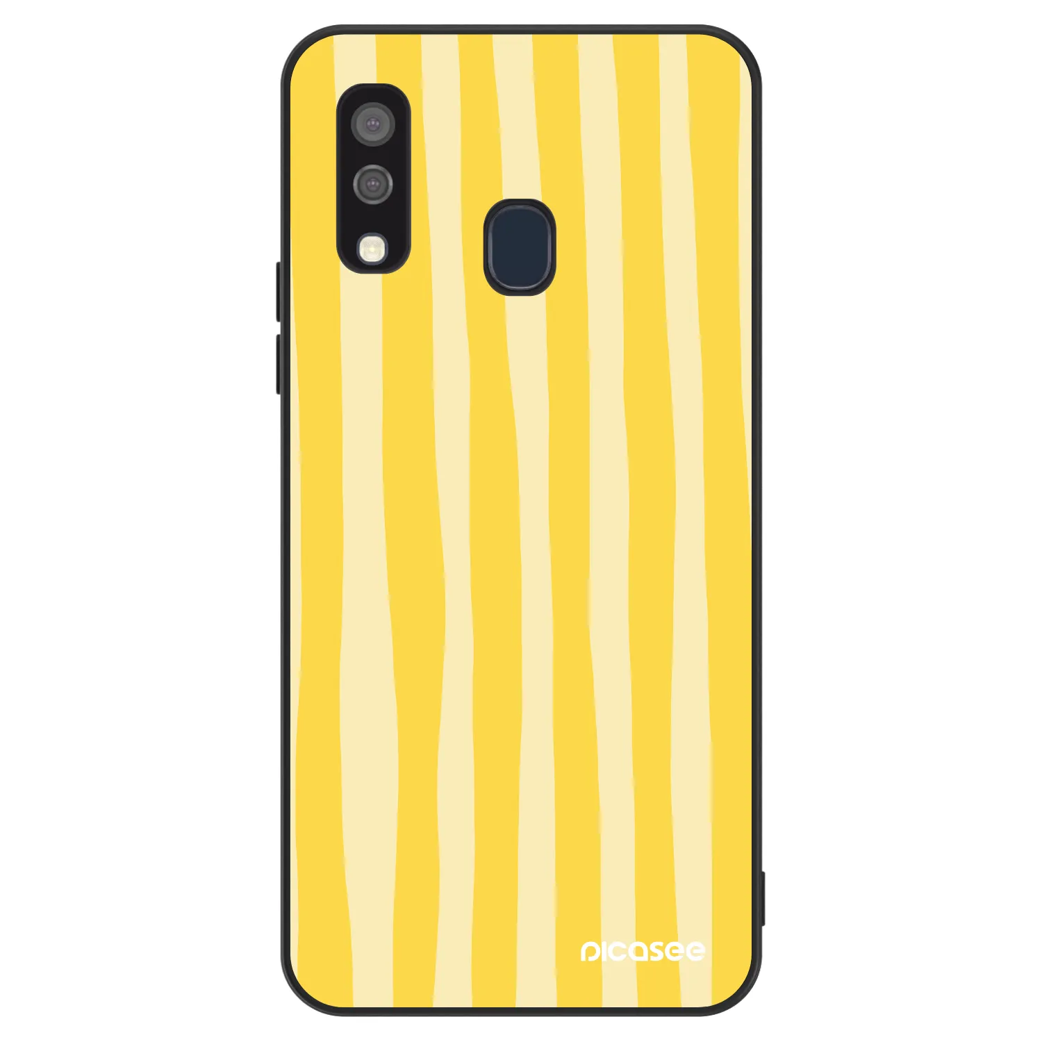 Picasee ULTIMATE CASE na Samsung Galaxy A40 A405F - Lines lemon