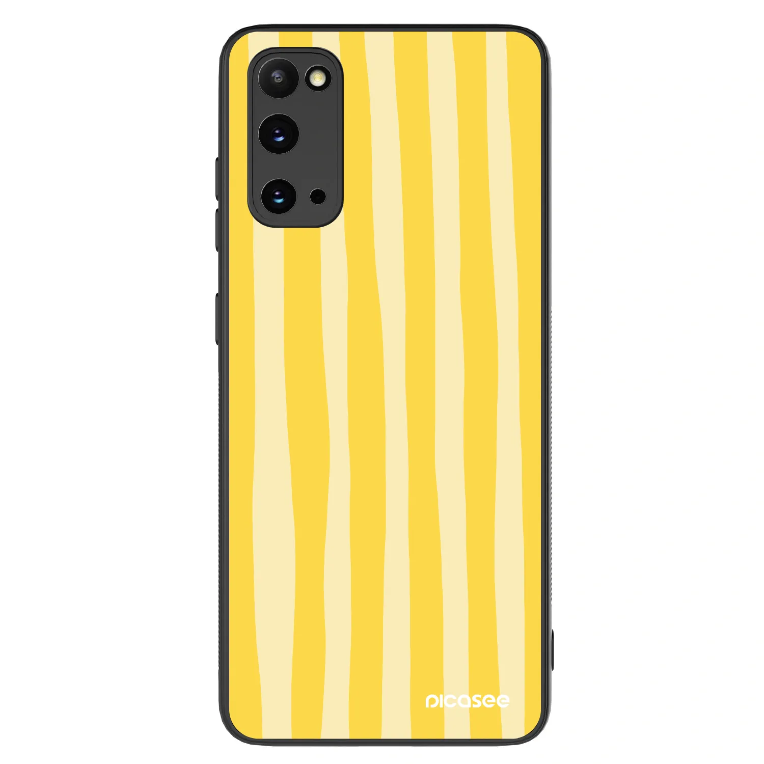 Picasee ULTIMATE CASE na Samsung Galaxy S20 G980F - Lines lemon