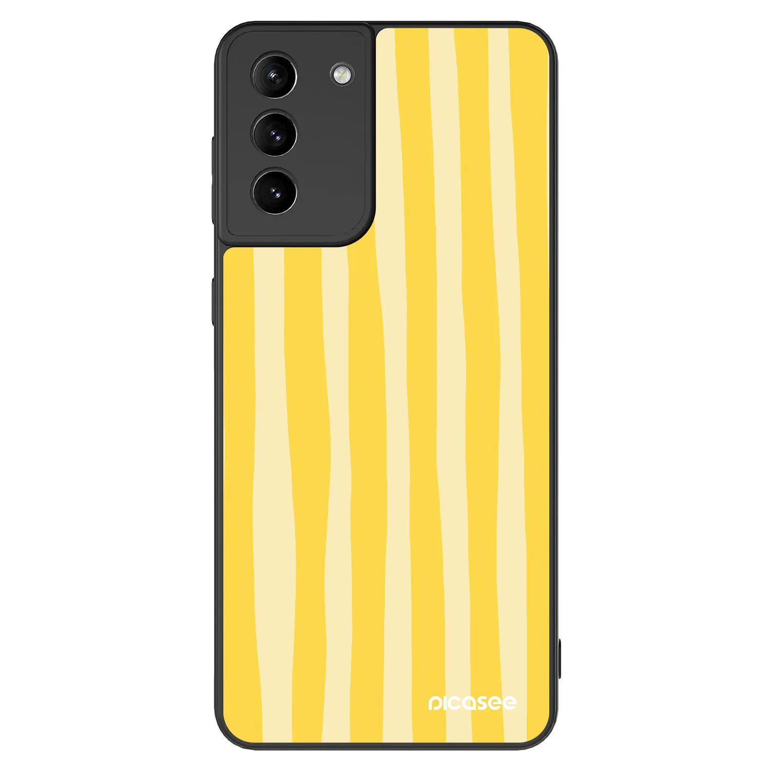 Picasee ULTIMATE CASE na Samsung Galaxy S21+ 5G G996F - Lines lemon