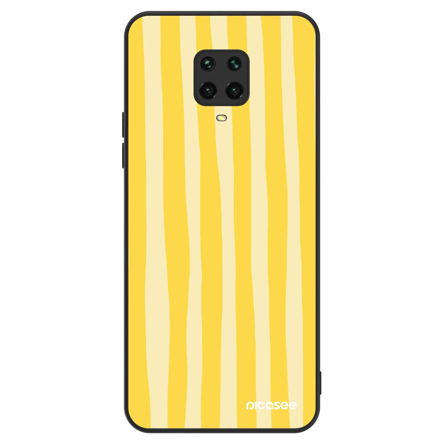 Picasee ULTIMATE CASE na Xiaomi Redmi Note 9S - Lines lemon